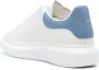 Alexander mcqueen Blauwe Panelled Leren Sneakers Blue Heren - Thumbnail 2