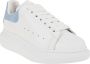 Alexander mcqueen Blauwe Sneakers voor Vrouwen White Dames - Thumbnail 4