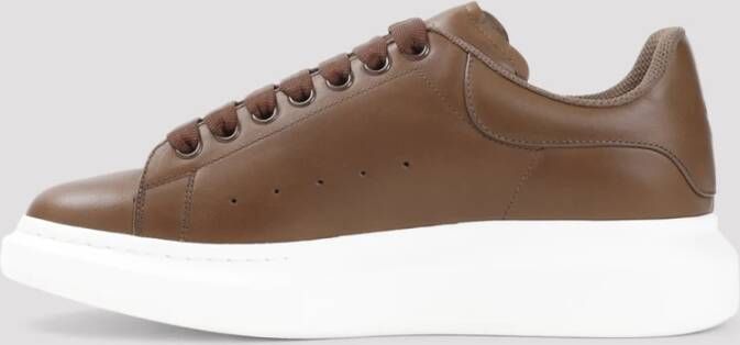 alexander mcqueen Bruine Sneakers voor Mannen Aw24 Brown Heren