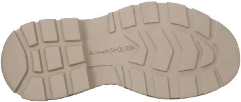 alexander mcqueen Canvas boots Beige Heren