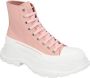 Alexander mcqueen Canvas boots Pink Dames - Thumbnail 2