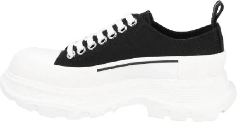 alexander mcqueen Canvas sneakers Black Dames