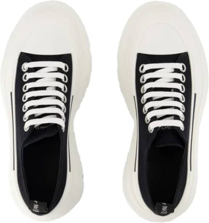 alexander mcqueen Canvas sneakers Black Dames