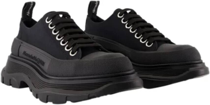 alexander mcqueen Canvas sneakers Black Dames