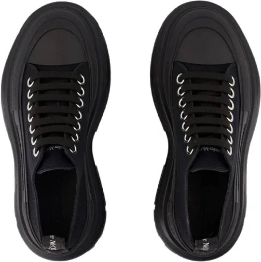 alexander mcqueen Canvas sneakers Black Dames