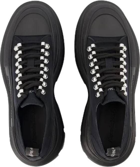 alexander mcqueen Canvas sneakers Black Heren