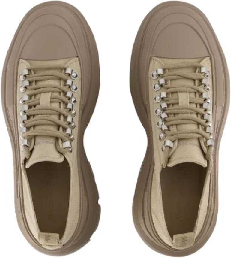 alexander mcqueen Canvas sneakers Brown Heren