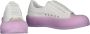 Alexander mcqueen Canvas Sneakers met Rubberen Cap-Toe White Dames - Thumbnail 3