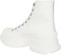 Alexander mcqueen Canvas Sneakers met Rubberen Zool White Heren - Thumbnail 7