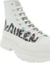 Alexander mcqueen Canvas Sneakers met Rubberen Zool White Heren - Thumbnail 8