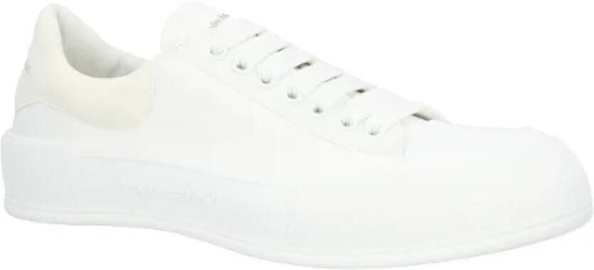 alexander mcqueen Canvas sneakers White Heren