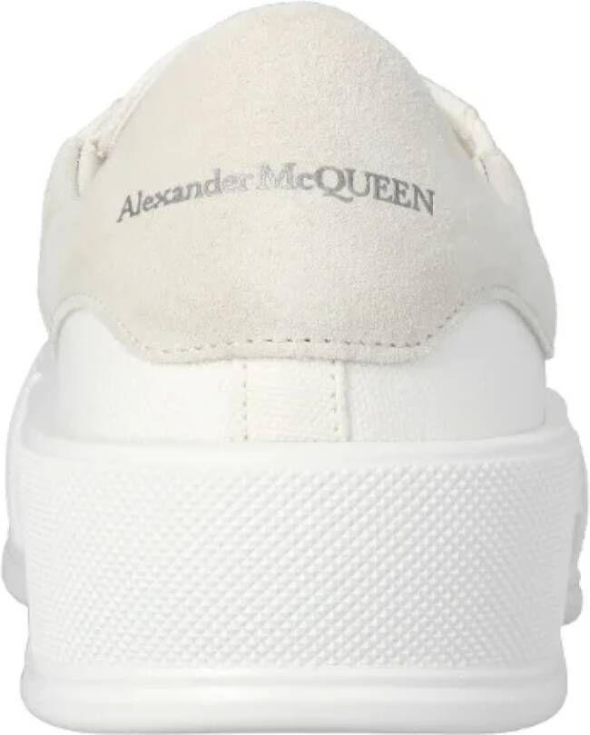 alexander mcqueen Canvas sneakers White Heren