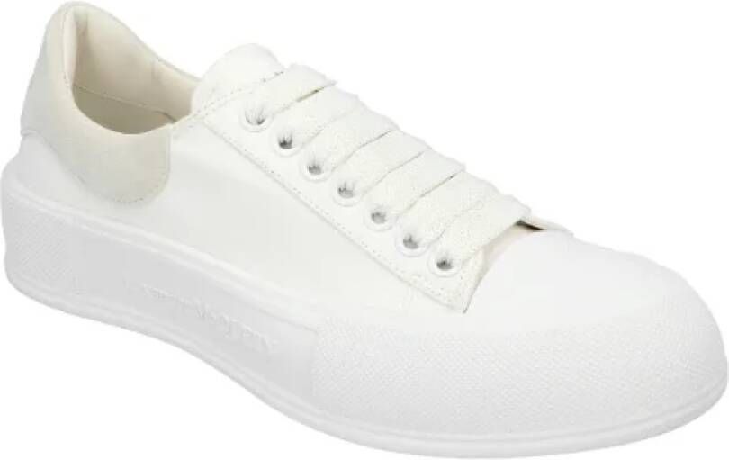 alexander mcqueen Canvas sneakers White Heren