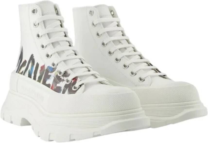 alexander mcqueen Canvas sneakers White Heren