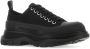 Alexander mcqueen Canvas Tread Slick Sneakers Black Dames - Thumbnail 2