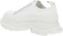 Alexander mcqueen Witte sneakers met reliëflogo White Dames - Thumbnail 3