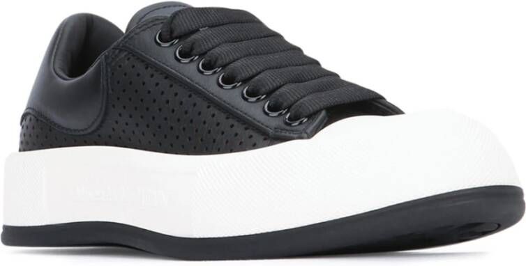 alexander mcqueen Casual Sneakers voor Dagelijks Gebruik Black Heren