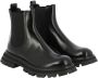 Alexander mcqueen Zwarte platte schoenen met uitlopende lug zool Black Dames - Thumbnail 2