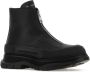 Alexander mcqueen Zwarte Tread Slick Enkellaarzen voor Heren Black Heren - Thumbnail 6