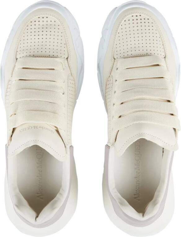 alexander mcqueen Chunky Sneakers Off White Light Grey Beige Dames