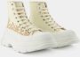 Alexander mcqueen Chunky Sole High-Top Sneakers Zwart Wit Beige Dames - Thumbnail 2