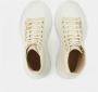 Alexander mcqueen Chunky Sole High-Top Sneakers Zwart Wit Beige Dames - Thumbnail 4