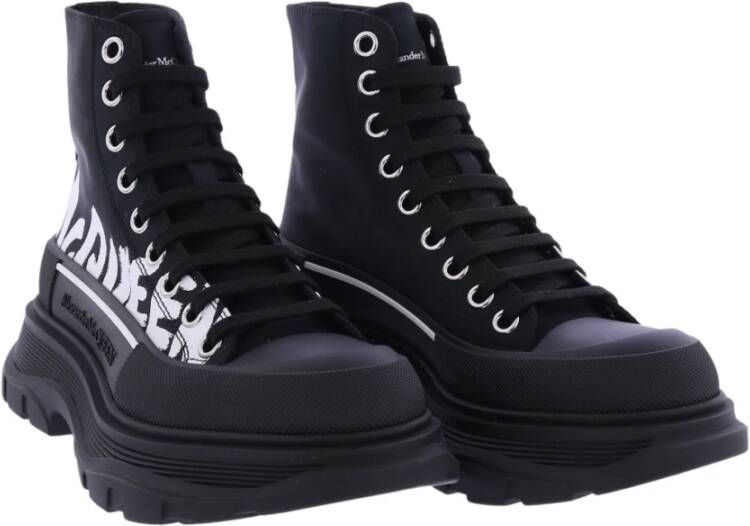 alexander mcqueen Dames Laars Tread Mode Sneaker Black Dames