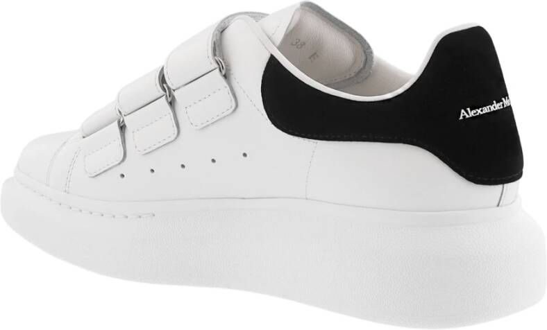 alexander mcqueen Dames Oversized Sneaker wit zwart White Dames