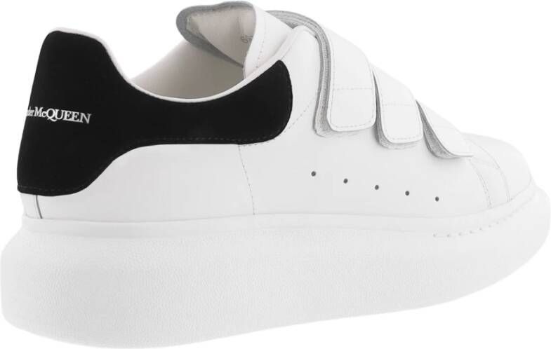 alexander mcqueen Dames Oversized Sneaker wit zwart White Dames