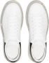 Alexander mcqueen Witte leren sneakers met zwarte hak Moderne stijl Wit - Thumbnail 14