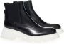 Alexander mcqueen Elegante Leren Laarzen in tijdloos zwart Black Dames - Thumbnail 3