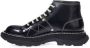 Alexander mcqueen Elegante zwarte leren laarzen Black Dames - Thumbnail 2