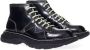 Alexander mcqueen Elegante zwarte leren laarzen Black Dames - Thumbnail 3