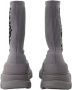 Alexander mcqueen Fabric boots Gray Heren - Thumbnail 3