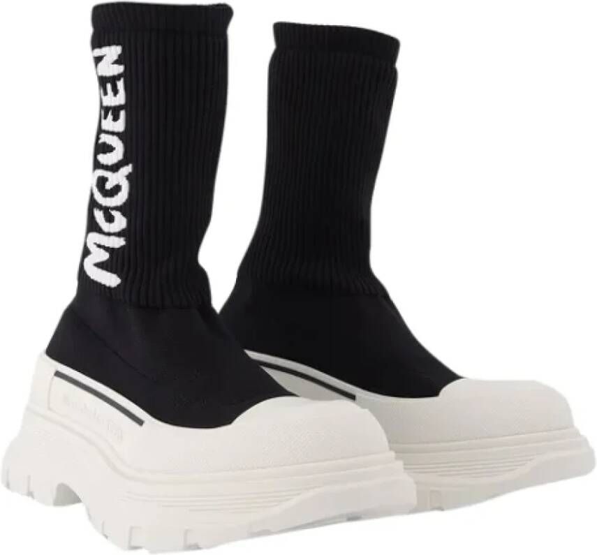 alexander mcqueen Fabric sneakers Black Dames