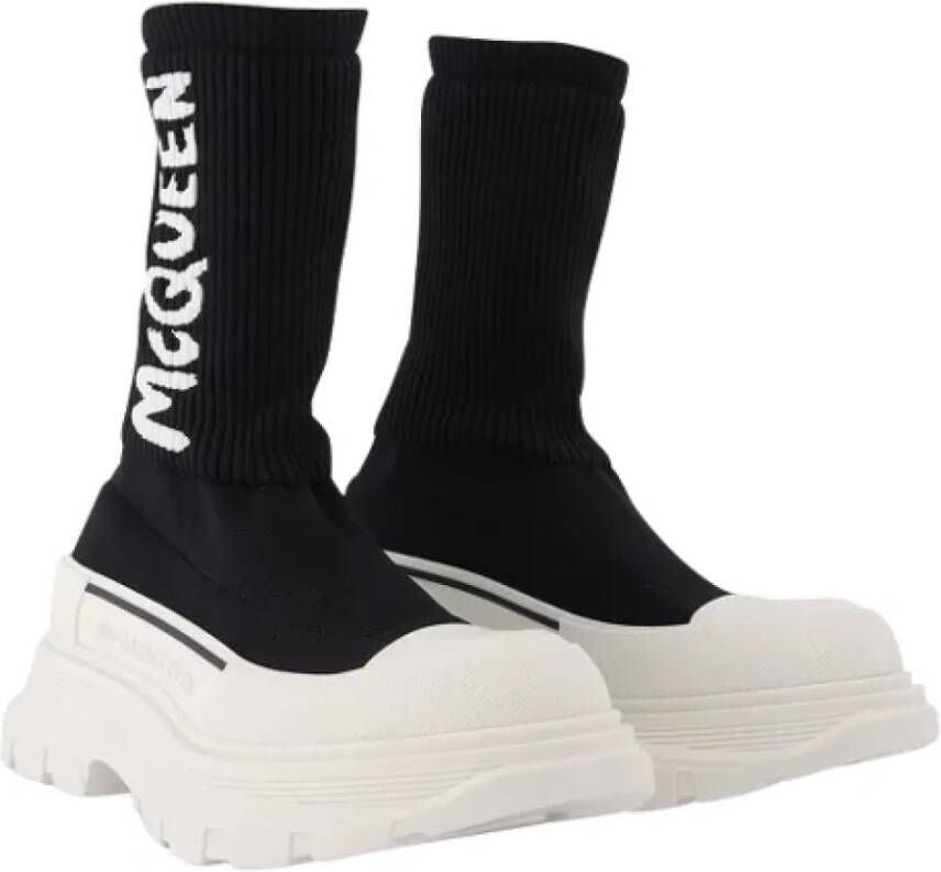 alexander mcqueen Fabric sneakers Black Dames