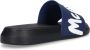 Alexander mcqueen Flamingo Rubber Slider Badslippers Blue Heren - Thumbnail 5