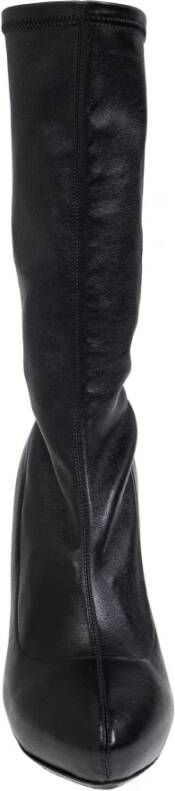 alexander mcqueen Gehakte enkellaarzen Black Dames