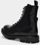 Alexander mcqueen Laced Boots in Black Patent Leather Zwart Heren - Thumbnail 4