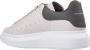 Alexander mcqueen Grijze Oversized Leren Sneakers White Heren - Thumbnail 3