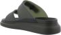 Alexander mcqueen Heren Hybrid Transparant Slide Groen Green Heren - Thumbnail 6