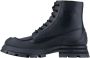 Alexander mcqueen Heren Leren Veterschoenen Black Heren - Thumbnail 3