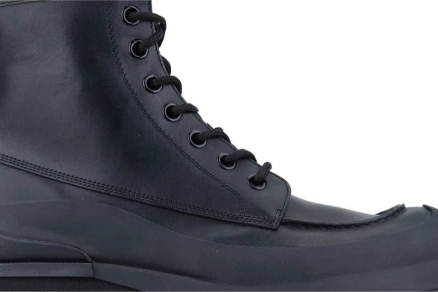 alexander mcqueen Heren Leren Veterschoenen Black Heren