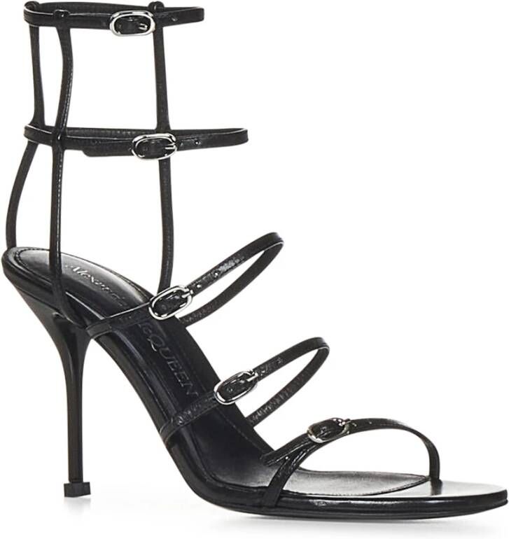 alexander mcqueen High Heel Sandals Black Dames