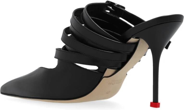 alexander mcqueen Hoge hakken sandalen Black Dames