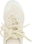 Alexander mcqueen Ivory Hammered Leather Low-Top Sneakers Beige Dames - Thumbnail 2