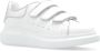 Alexander mcqueen Velcro Leren Sneakers White Dames - Thumbnail 8