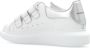 Alexander mcqueen Velcro Leren Sneakers White Dames - Thumbnail 9