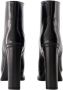 Alexander mcqueen Leather boots Black Dames - Thumbnail 3