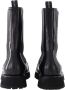 Alexander mcqueen Leather boots Black Dames - Thumbnail 3